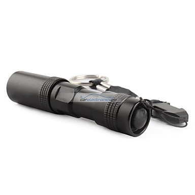 iParaAiluRy® New Aluminum LED Flashlight Torch Light FX HT 7102 Mini 3W 1XAAA Black