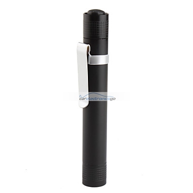iParaAiluRy® New Aluminum LED Flashlight Torch Light XT-7119 3W 1xAAA Black Silver