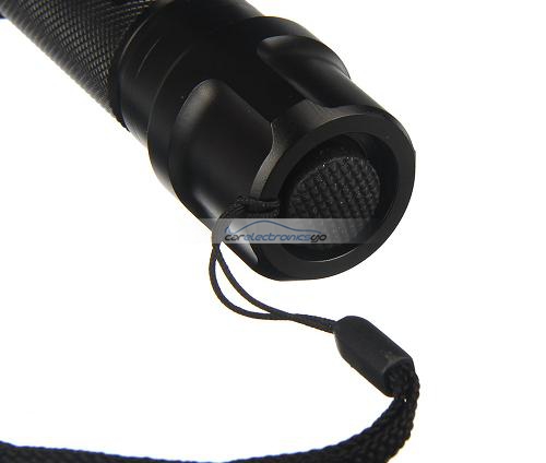 iParaAiluRy® UniqueFire T6 New Cree  LED Flashlight XM-L T6 LED 1000 lumen 1-Mode  1x18650 Black (battery excluded)