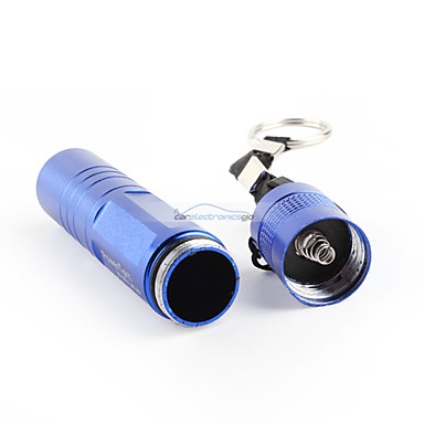 iParaAiluRy® New LED G011 3W  Mini Aluminum Flashlight Torch Light 1xAA Blue