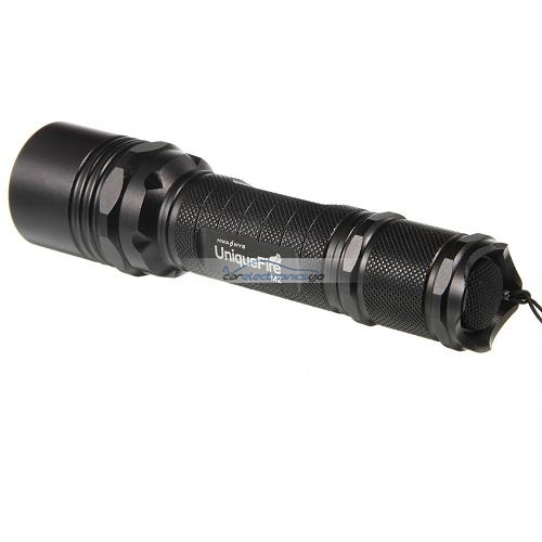iParaAiluRy® UniqueFire New LED Flashlight Torch M2 900LM 5-Mode SSC P7 1 x 18650/2X16340 Black (battery excluded) - Click Image to Close