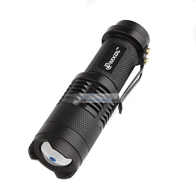 iParaAiluRy® New Aluminum LED Flashlight Torch Light MX Power ML-310 Cree WC-Q5 3-Mode 180-Lumen (1xAA/14500) - Click Image to Close