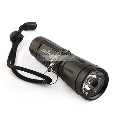 iParaAiluRy® New Aluminum LED Flashlight Torch Light MXDL 130 5W 3XAAA Black Silver - Click Image to Close