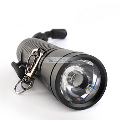 iParaAiluRy® New Aluminum LED Flashlight Torch Light MXDL 130 5W 3XAAA Black Silver