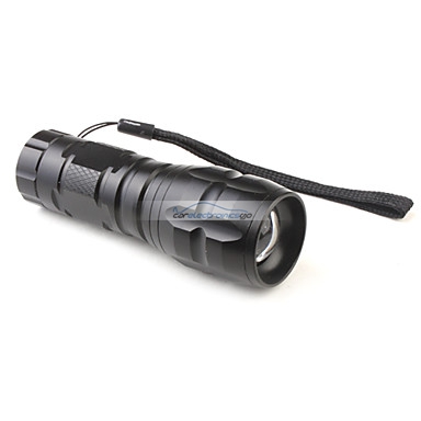 iParaAiluRy® New LED Flashlight Bike Bicycle Light Lamp Flood-to-Throw Zooming Cree Q5 3-Mode with Mount (3xAAA)