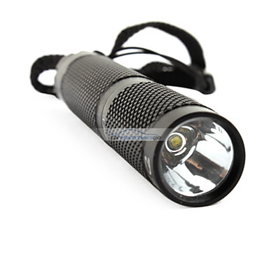 iParaAiluRy® New Mini Aluminum Flashlight Torch Light SY XPE-R2 CREE R2 LED 1-mode 1xAAA Black