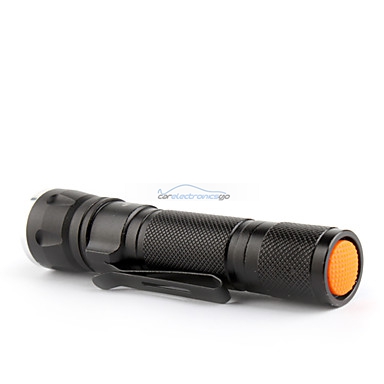 iParaAiluRy® New LED Flashlight Torch Light MXDL SA-21 3W Aluminum 1xAA Black