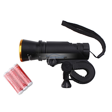 iParaAiluRy® New LED Flashlight Torch Light SA-8 3W Bicycle Bike Light 3xAAA