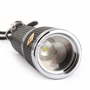 iParaAiluRy® New LED Flashlight Torch FX SK58 3W 1-mode Focus Zooming Aluminum 1xAA Black
