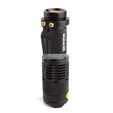 iParaAiluRy® New LED Flashlight Torch Light SK68 3W Zooming Flood-To-Throw CREE Q5 1xAA/14500