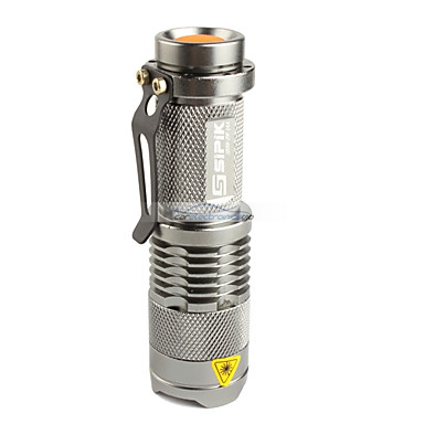 iParaAiluRy® New LED Flashlight Torch Light SK68 3W Zooming Flood-To-Throw CREE Q5 1xAA/14500