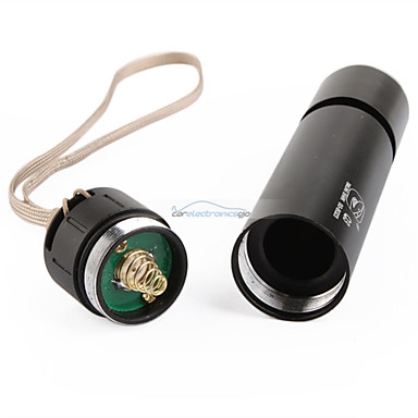 iParaAiluRy® New Aluminum Flashlight Torch Light SY SS-8023 CREE Q5 LED Focus Zooming 1-mode 1xAA/14500 Black