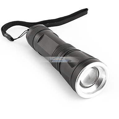 iParaAiluRy® New LED Aluminum 3-mode Focus Zooming Torch Light Flashlight Small Sun ZY-A22 CREE Q5 3xAAA/1X18650 - Click Image to Close