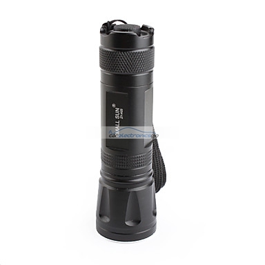 iParaAiluRy® New  LED Aluminum 3-mode Focus Zooming Torch Light Flashlight Small Sun ZY-A22 CREE Q5 3xAAA/1X18650