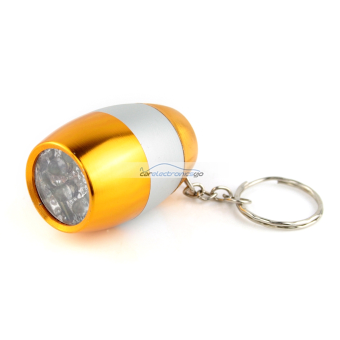 iParaAiluRy® New Key Keychain Flashlight Lamp Pocket Portable Mini 6 LED Light Torch