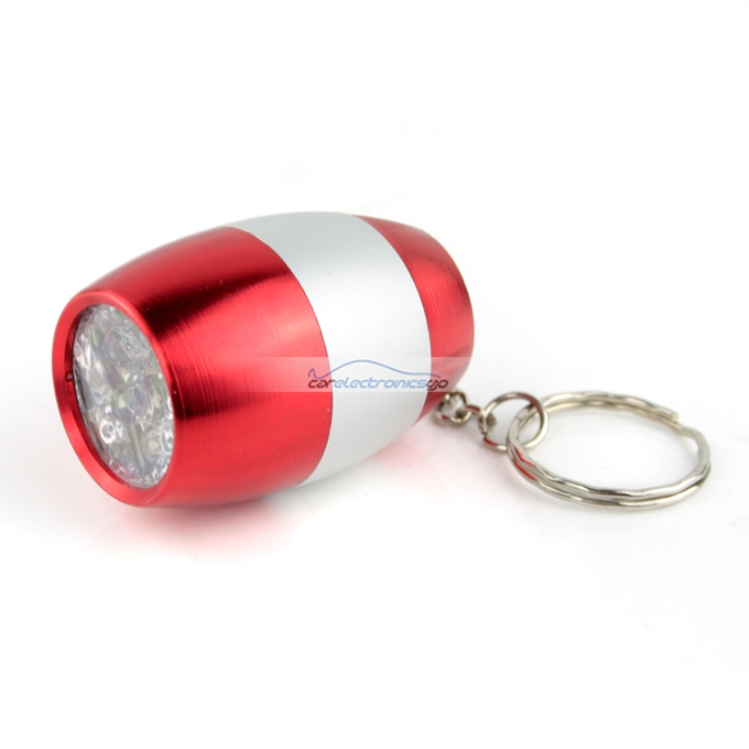 iParaAiluRy® New Key Keychain Flashlight Lamp Pocket Portable Mini 6 LED Light Torch
