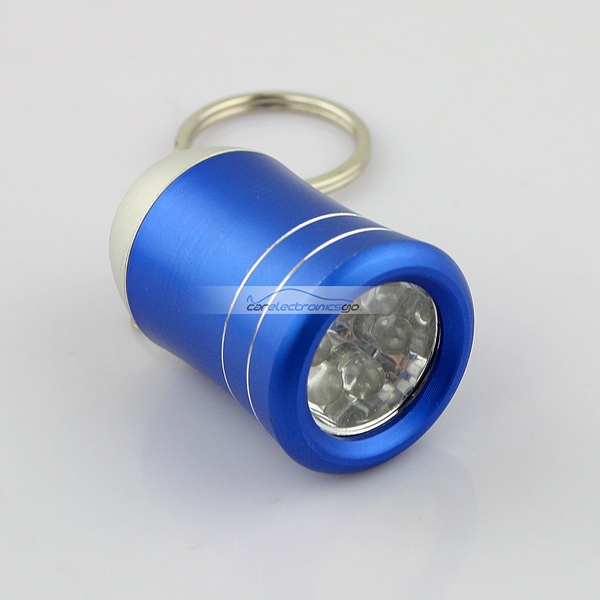 iParaAiluRy® New Flashlight Keychain Fashion Mini 6-LED White Light - Random Color