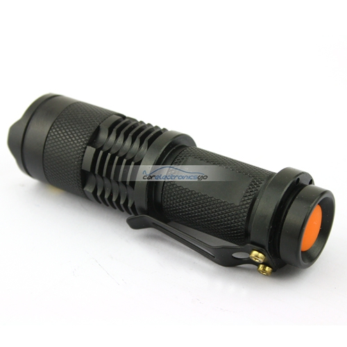 iParaAiluRy® 7W New Mini CREE LED Flashlight Torch Adjustable Focus Zoom Light Lamp 300LM