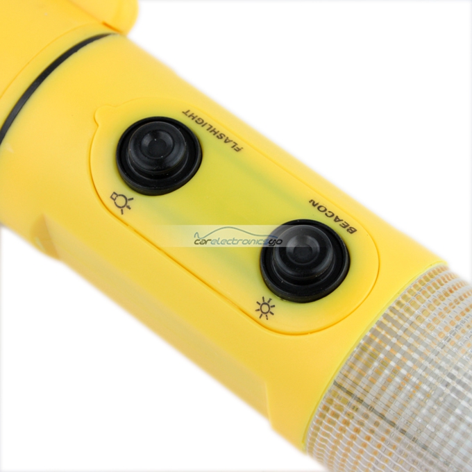 iParaAiluRy® New 4 in 1 Auto LED Multifunction Car Flashlight Emergency