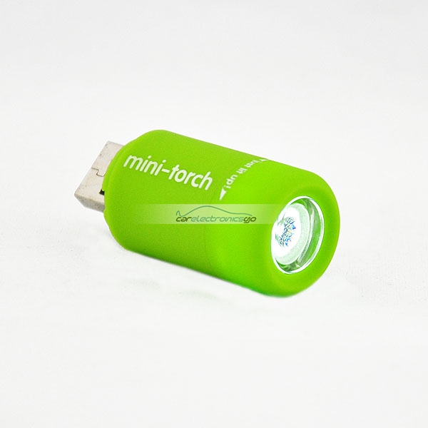 iParaAiluRy® New Mini LED Flashlight Mini-torch USB straight rechargeable Mult-color