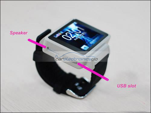 iParaAiluRy® HD Touch Wrist Mobile Phone Watch Cell Phone GSM Camera
