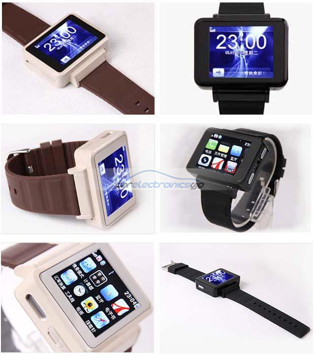 iParaAiluRy® HD Touch Wrist Mobile Phone Watch Cell Phone GSM Camera