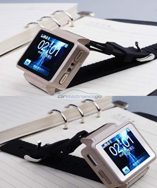 iParaAiluRy® HD Touch Wrist Mobile Phone Watch Cell Phone GSM Camera