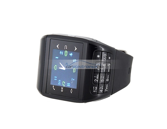 iParaAiluRy® 1.33" TFT Screen Fashion Watch Cell Phone Quad-band Dual Sim Standby with FM Bluetooth Camere