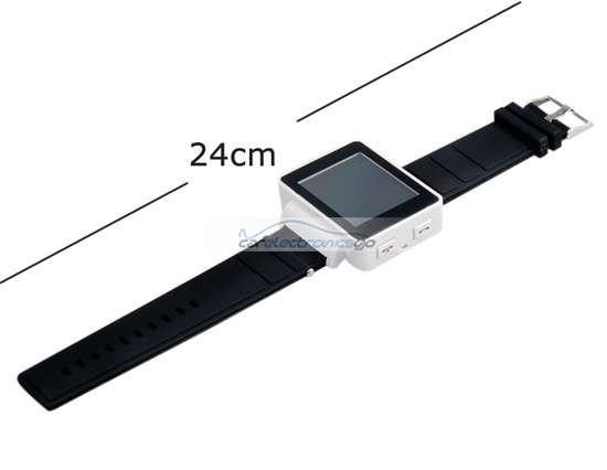 iParaAiluRy® 1.8" TFT Resistive Touch Screen Single SIM Card Watch Phone Quad Band with Bluetooth, MP3 & Recorde