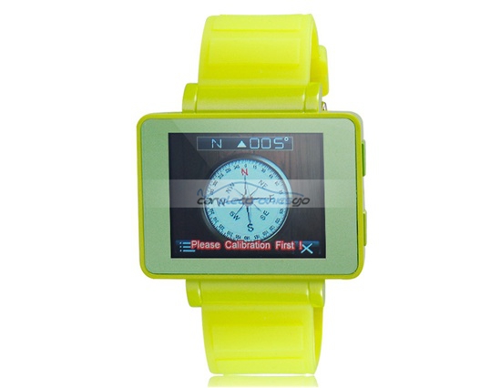 iParaAiluRy® 1.8" TFT Touch Screen Single SIM Card Watch Phone Quad Band with 0.3M Camera, JAVA, Bluetooth & Recorder