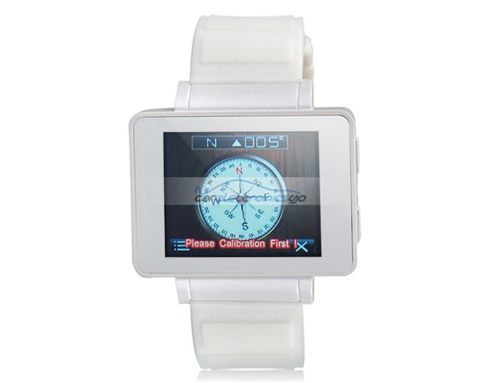 iParaAiluRy® 1.8" TFT Touch Screen Single SIM Card Watch Phone Quad Band with 0.3M Camera, JAVA, Bluetooth & Recorder