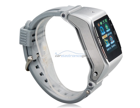 iParaAiluRy® 1.33" TFT Resistive Touch Screen Single SIM Card Quad Band Watch Phone with Bluetooth, MP3, 0.3M Camera & Recorder