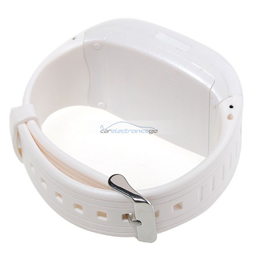 iParaAiluRy® AK11 Watch Phone MTK6225 Single SIM Card Camera FM Bluetooth Ebook 1.2 Inch Touch Screen- White