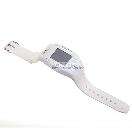 iParaAiluRy® AK11 Watch Phone MTK6225 Single SIM Card Camera FM Bluetooth Ebook 1.2 Inch Touch Screen- White