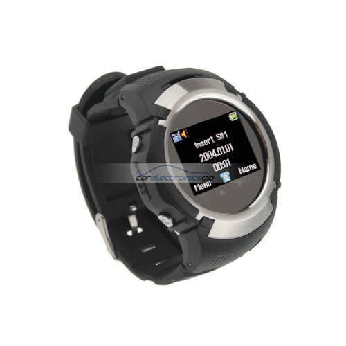 iParaAiluRy® Portable Smart GPS Tracking Watch Mobile 1.3 Inch Black