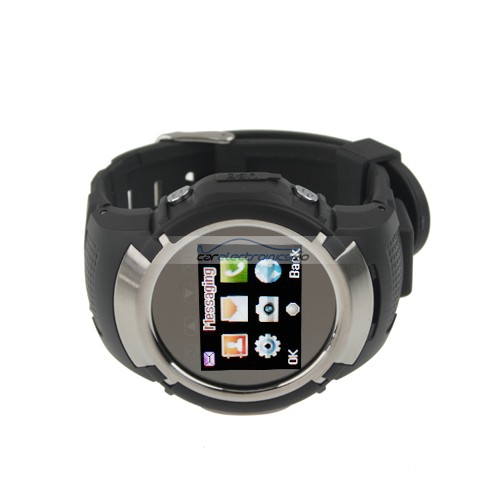 iParaAiluRy® Portable Smart GPS Tracking Watch Mobile 1.3 Inch Black