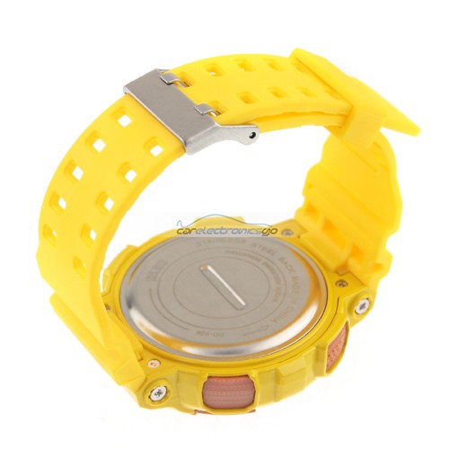 iParaAiluRy® GD920 Quad Band Bluetooth Camera 1.5 Inch Touch Screen Cellphone Watch Phone-Yellow MTK6225