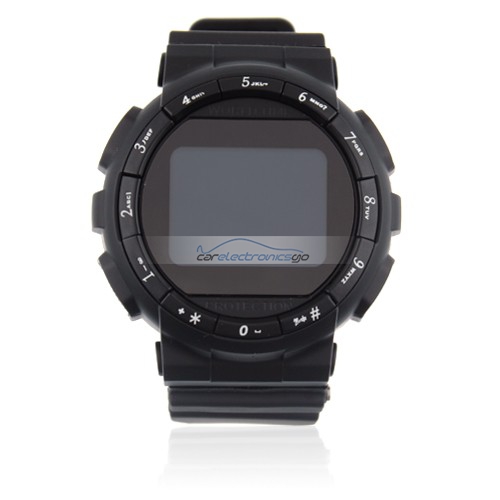 iParaAiluRy® GD920 Quad Band Bluetooth Camera 1.5 Inch Touch Screen Cellphone Watch Phone MTK6225 Black