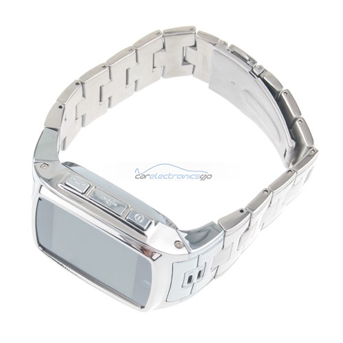 iParaAiluRy® TW810 MTK6225 Watches Style Cell Phone IPS Screen Bluetooth Java Camera Silver