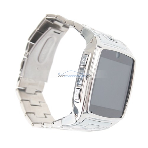 iParaAiluRy® TW810 MTK6225 Watches Style Cell Phone IPS Screen Bluetooth Java Camera Silver