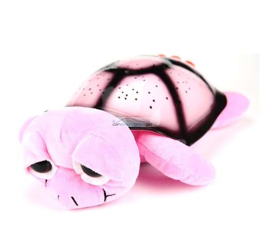 iParaAiluRy® Sleep Turtle With MP3 Playback Story Star  Projector With Pink Blue Yellow Color