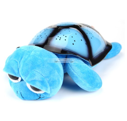 iParaAiluRy® Sleep Turtle With MP3 Playback Story Star  Projector With Pink Blue Yellow Color