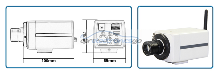 iParaAiluRy® 2 Mega pixels HD Wireless IP Cameras