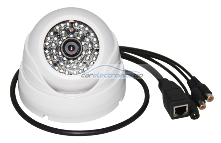 iParaAiluRy® 2 Mega pixels Wired HD IP Network Camera White Ball
