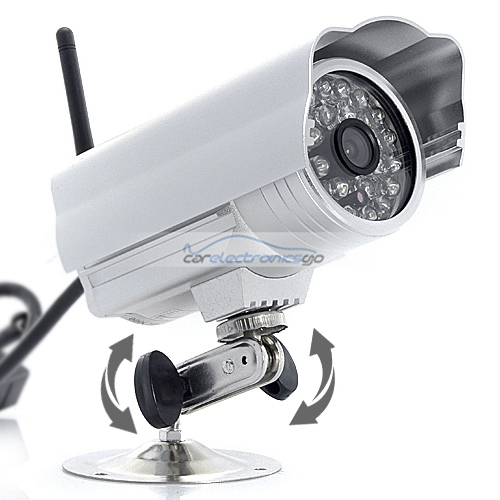 iParaAiluRy® Network Wireless IP Camera with WiFi IR Cut-Off Filter Night Vision Waterproof