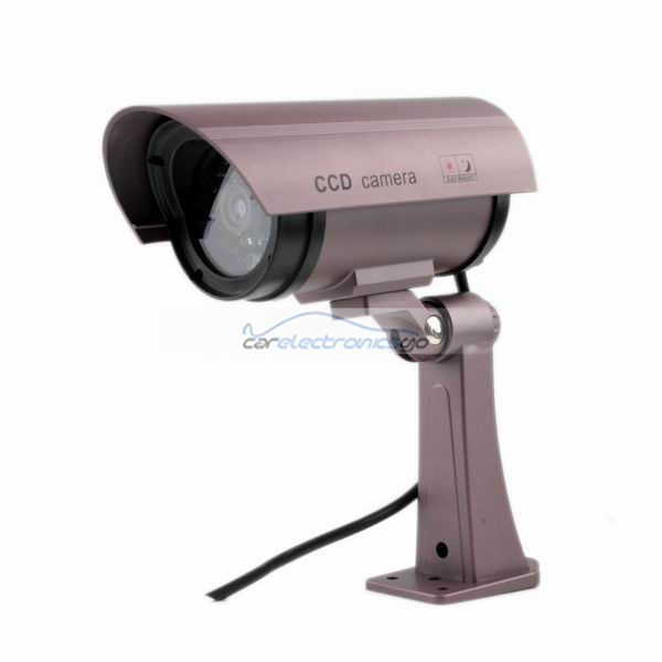iParaAiluRy® Outdoor Dummy Security Camera with Red LIGHT Fake Surveillance - Click Image to Close