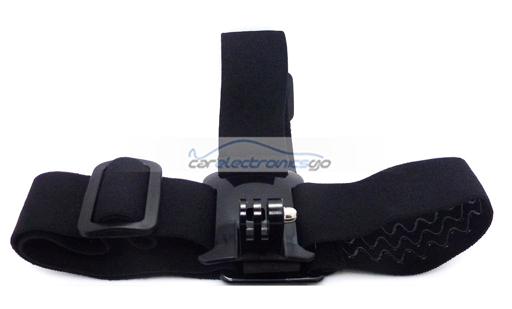 iParaAiluRy® A model Elastic Adjustable Head Strap For GoPro Hero 3 2 1, with anti-slide glue like original one