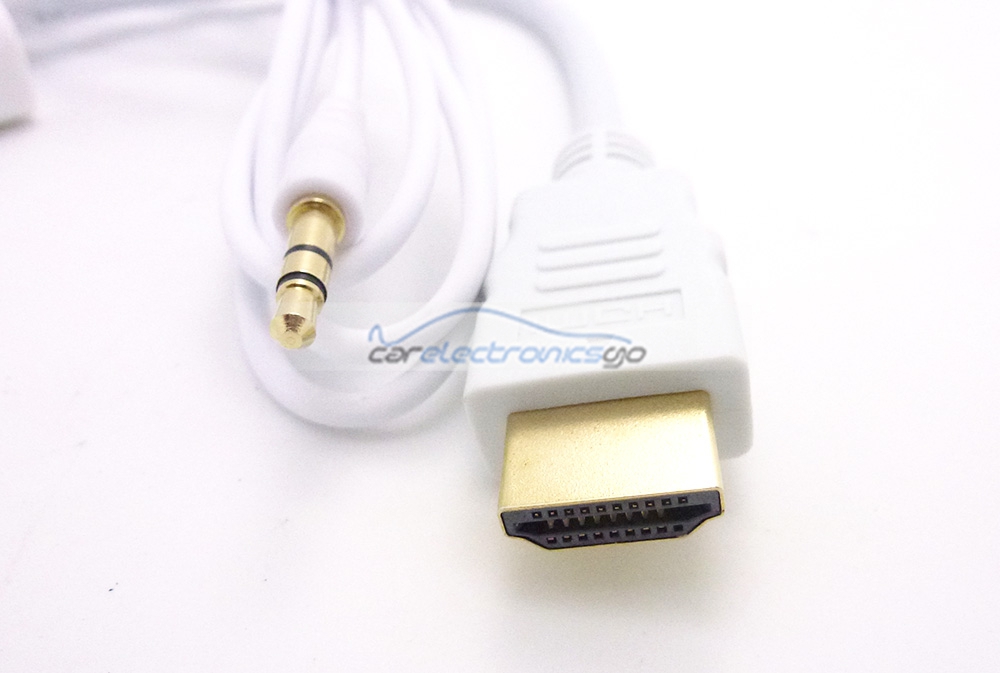 iParaAiluRy® HDMI Male to VGA Female Converter Cable + Audio Cable for PC Laptop