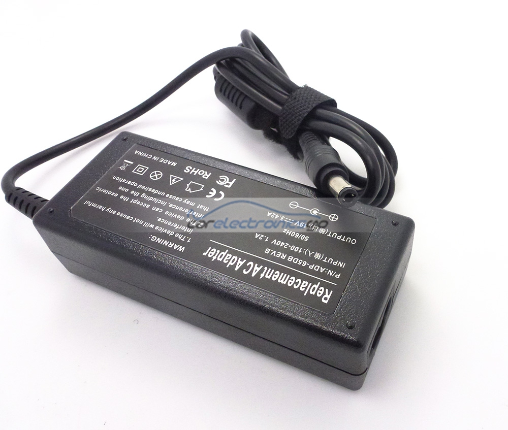 iParaAiluRy® Laptop AC Adatper Power Chager for Toshiba Satellite A100 A105 A110 A130 Series 65W 19V 3.42A With Tip 5.5 x 2.5mm