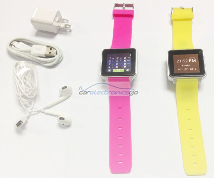 iParaAiluRy® Quad Band Multi-function Bluetooth Smart Watch EC306 Touch Screen SMS and Internet Make and Answer Calls